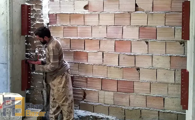 وال پست منقطع ناودانی